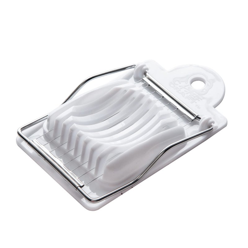 Chef Craft, Stainless Steel Basic Plastic Egg Slicer, 7 Inch - Image 1